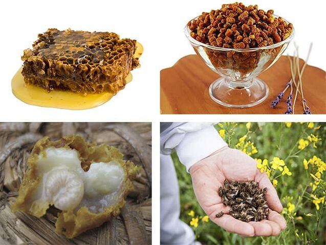Propolis, PEG, Bee -bee, Royal Jelly