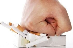 Smoking has a negative impact on the male body