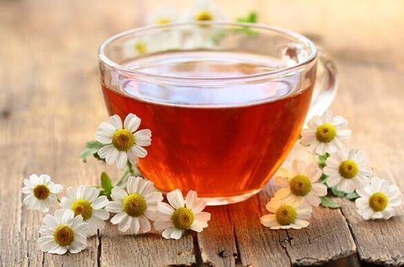 Chamomile stud against prostatitis